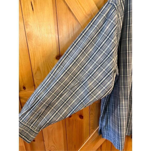 Wrangler Shirt Mens Sz 3XL Button Down Long Sleeve Collared Outdoor Series Plaid - Picture 2 of 5